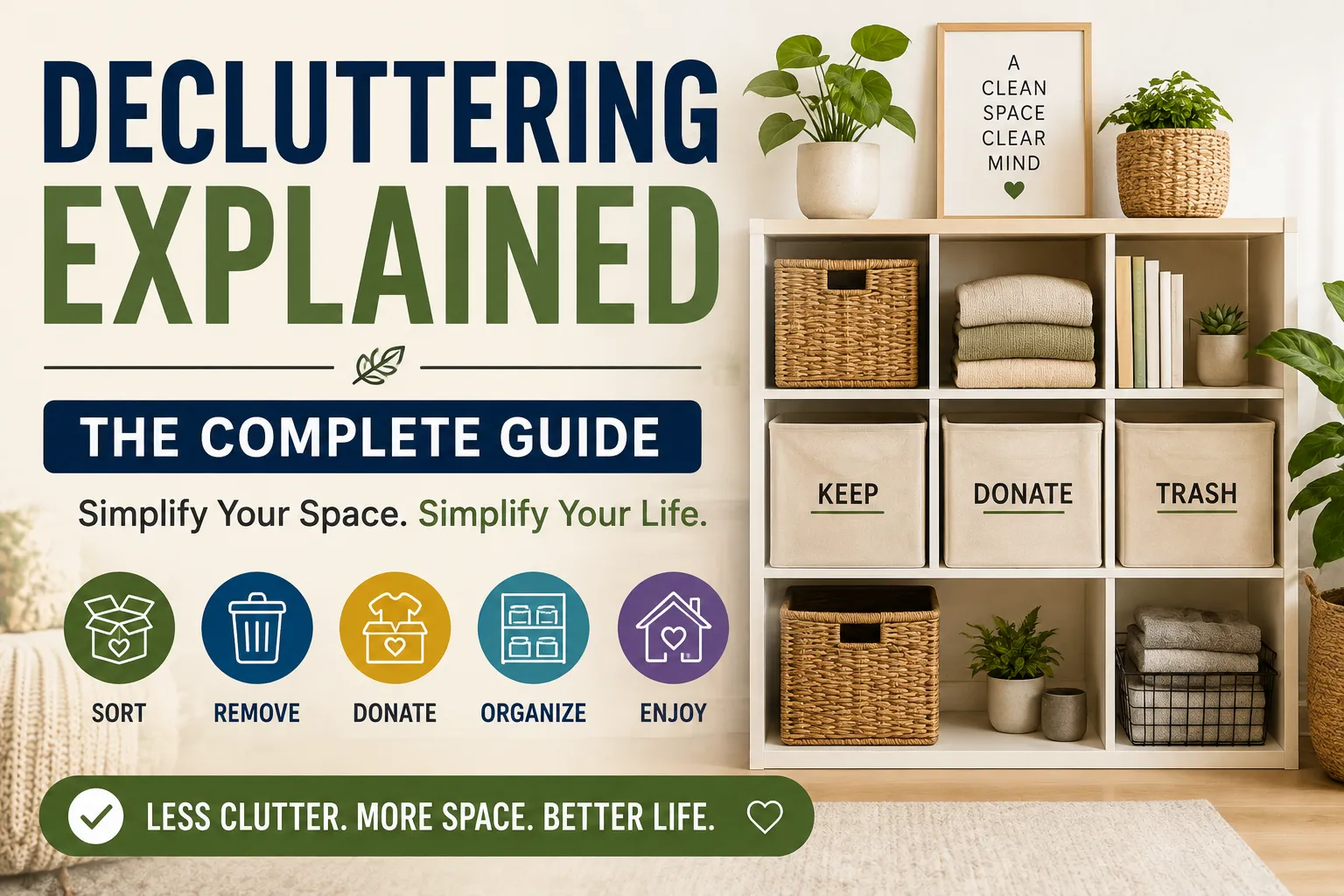 Decluttering Explained: The Complete Guide